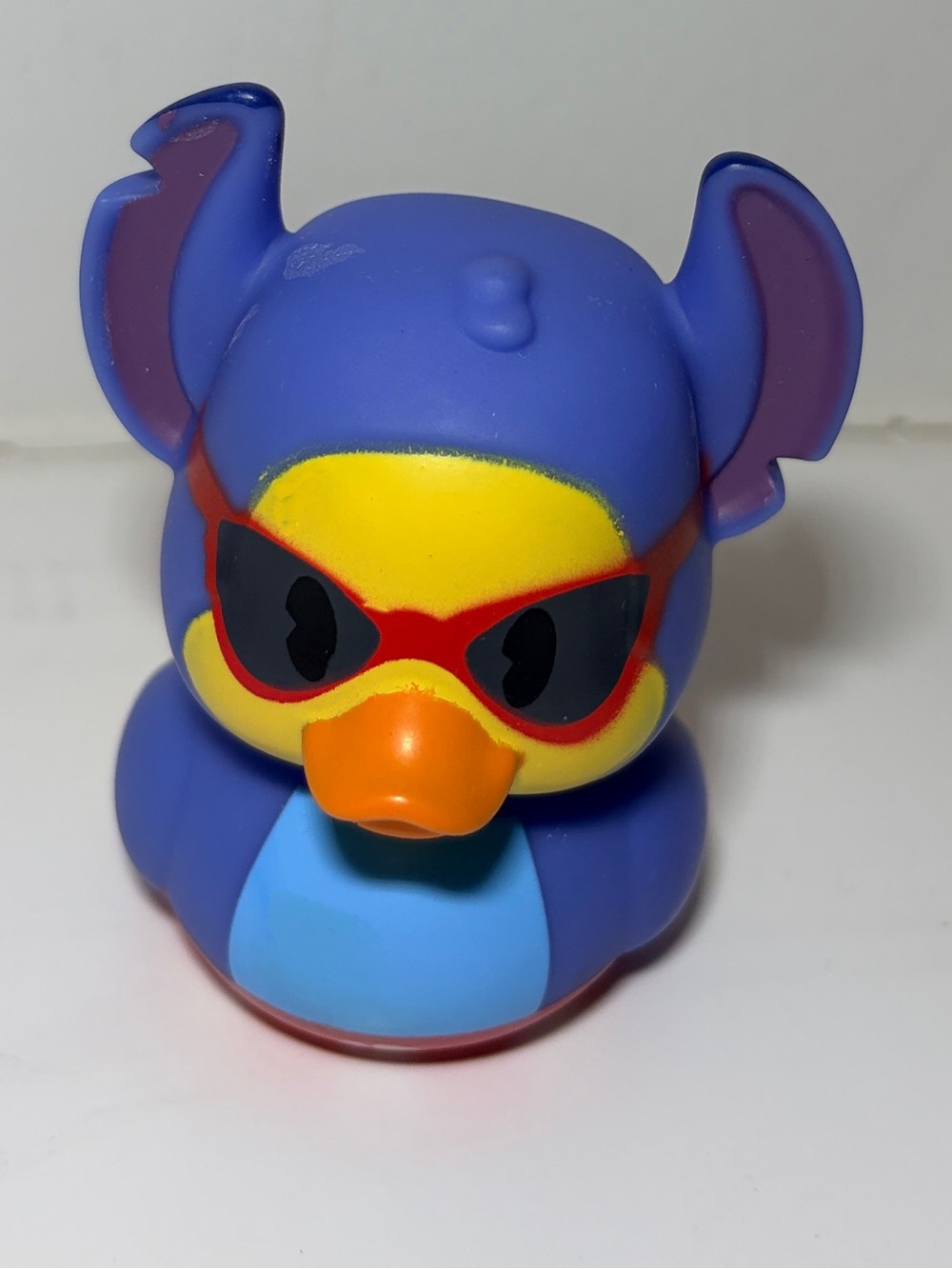Duckalooz Disney Stitch Duck Summer Figure Toy Blue Red Mask Collectible